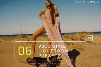 6 VSCO Style Lightroom Presets + Mobile
