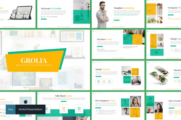 Grolia - Multipurpose Keynote Template