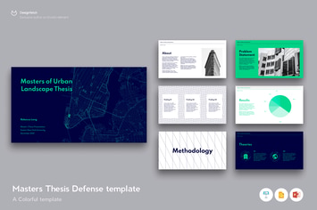 Master Thesis defence template - 50 slides 