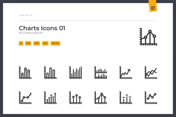 Icono - Charts Icon Set 01