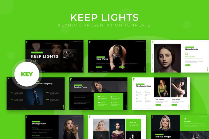 Keep Light - Keynote Template