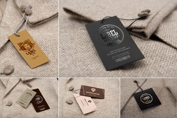 Clothing Label Mockups