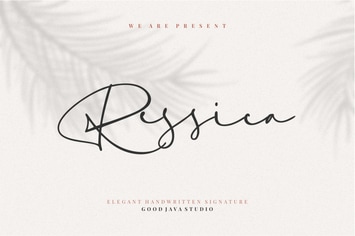 Ressica | Modern Script