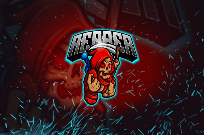 The Reaper - Mascot & Esports Logo Template
