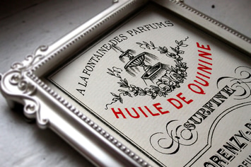 Framed vintage