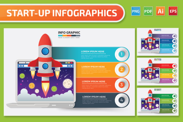 Start-up Infographics design