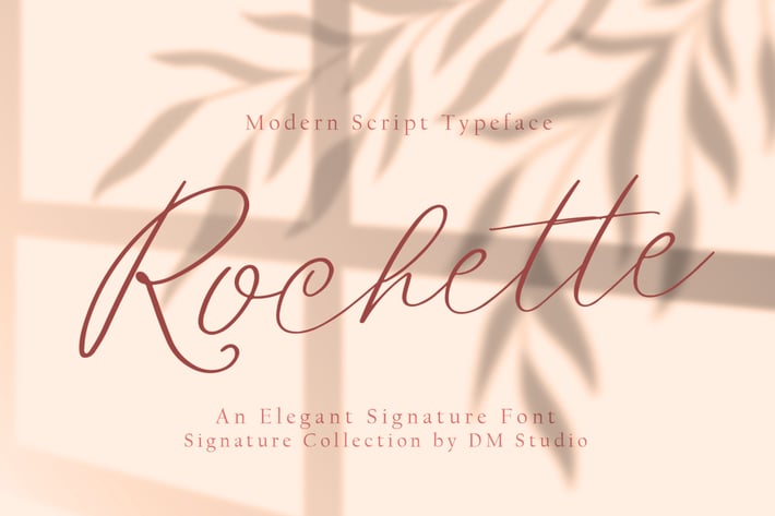 Rochette - Elegant Signature Font 