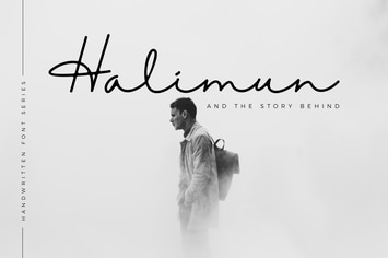 Halimun Script Business Font