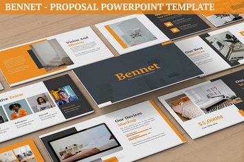 Bennet - Proposal Powerpoint Template