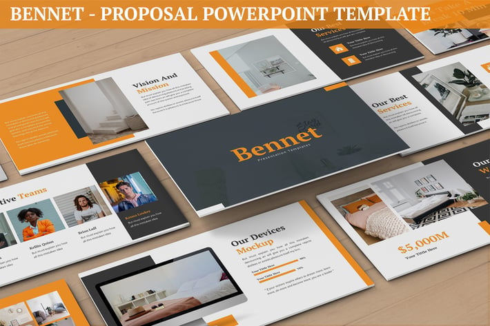 Bennet - Proposal Powerpoint Template
