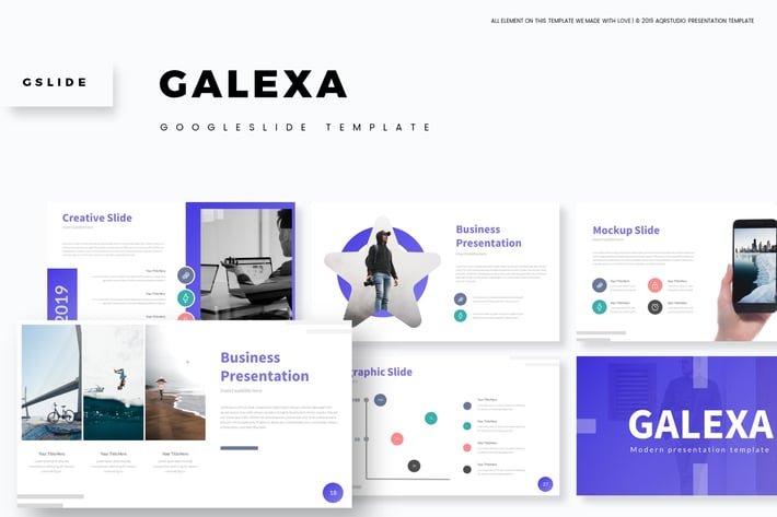 Galexa - Google Slide Template