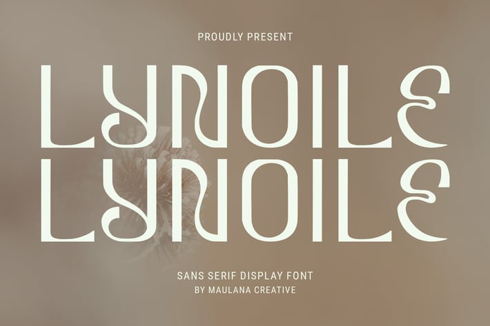Lynoile Sans Serif Display Decorative Font