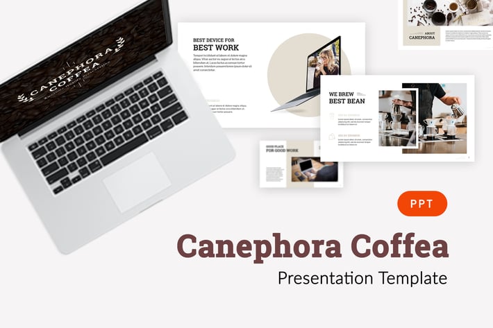 Canephora - Cafe Powerpoint Template