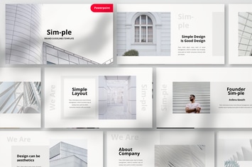 Sim-ple Presentation Template Powerpoint