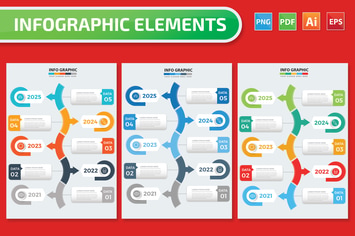 Timeline Infographics design
