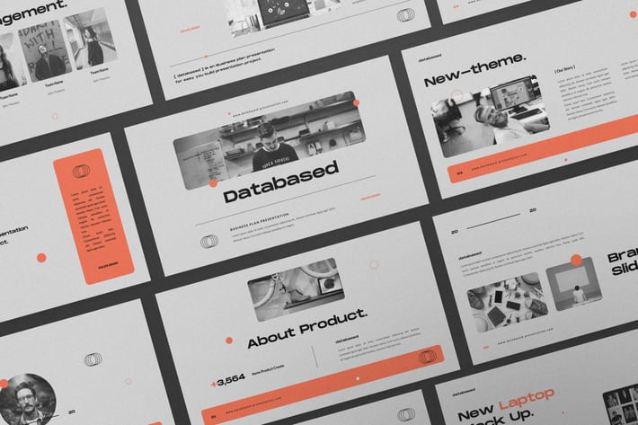Databased Keynote Business Plan Presentation