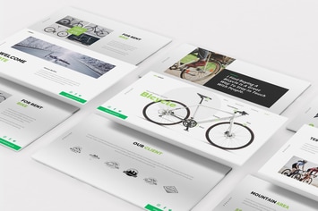 Bicycle Powerpoint Presentation Template