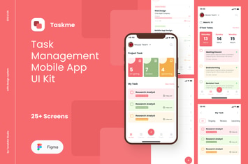 Taskme - Task Management UI Kit