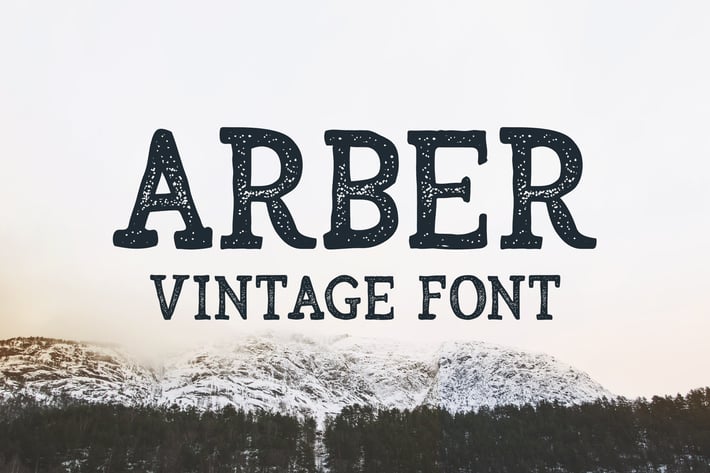 Arber Vintage Font
