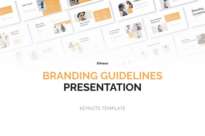 Branding Guidelines Keynote Template Presentation