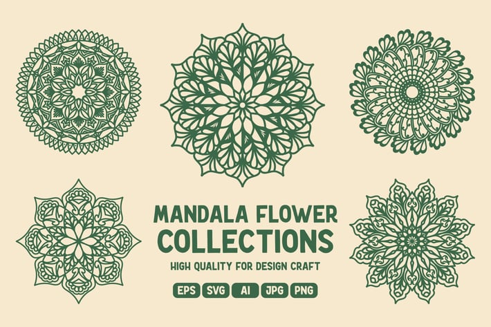 Mandala Flower Collections