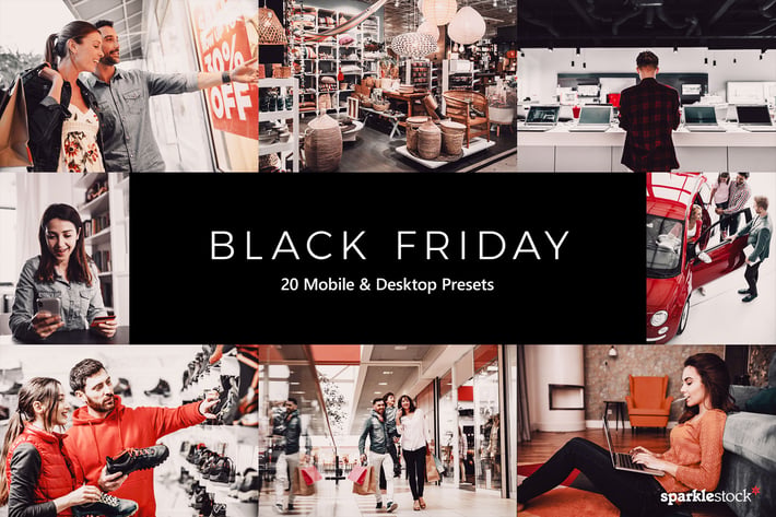 20 Black Friday Lightroom Presets & LUTs