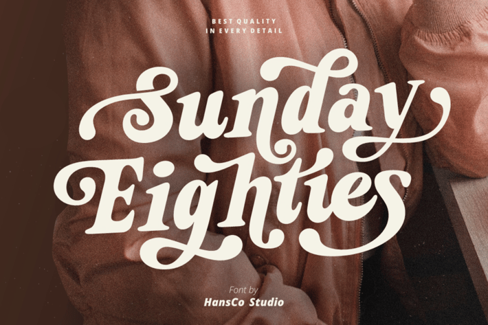 Sunday Eighties Font
