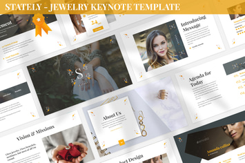Stately - Jewelry Keynote Template