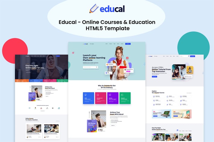 Educal – Education HTML5 Template 