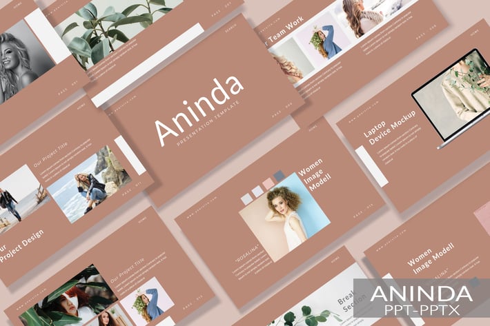 ANINDA - Fashion Powerpoint Template