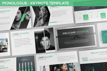 Monologue - Keynote Presentation Template