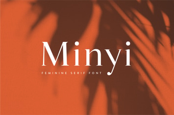 Minyi - A Feminine Serif Typeface