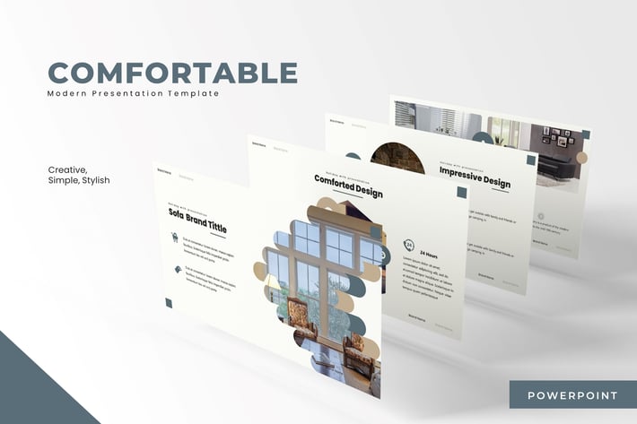 The Comfortable - Powerpoint Template