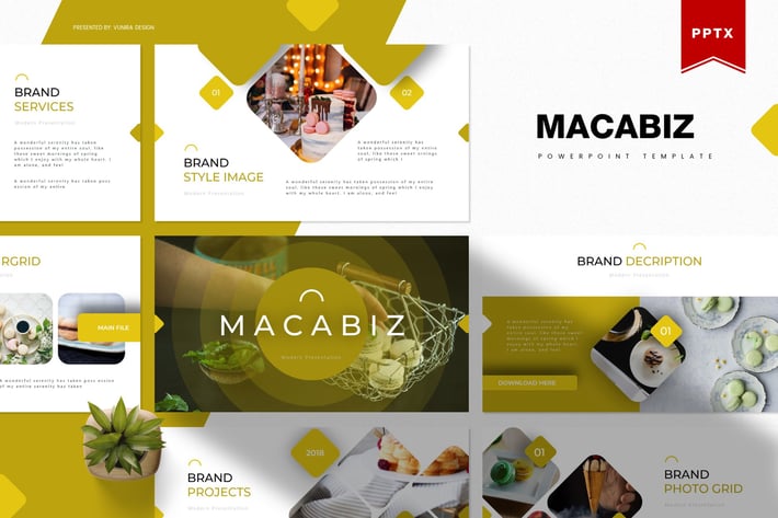 Macabiz | Powerpoint Template