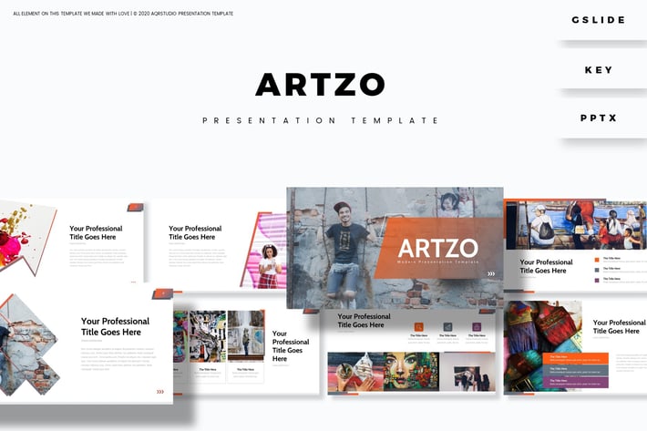 Artzo - Presentation Template