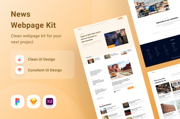News Webpage Kit