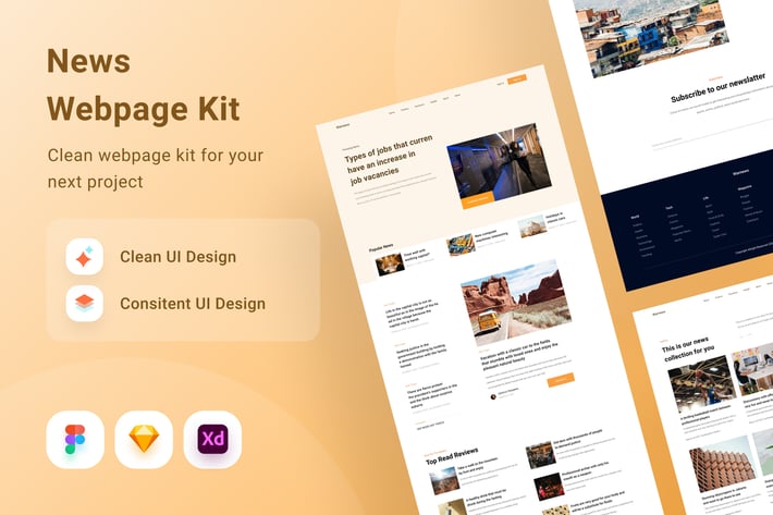 News Webpage Kit