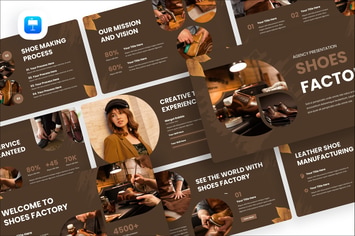 Shoes Factory Keynote Presentation Template