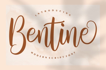 Bentine Modern Script