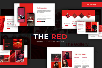 Our Red - Keynote Template