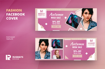 Fashion R1 Facebook Cover Template