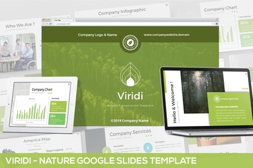 Viridi - Nature Google Slides Template