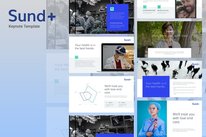 Sund - Medical Theme Keynote Template