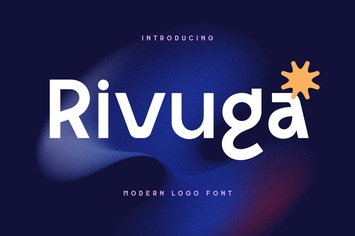 Rivuga - Modern Logo Font