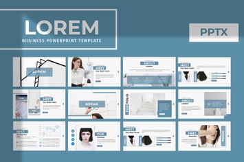 Lorem Clean Powerpoint Template