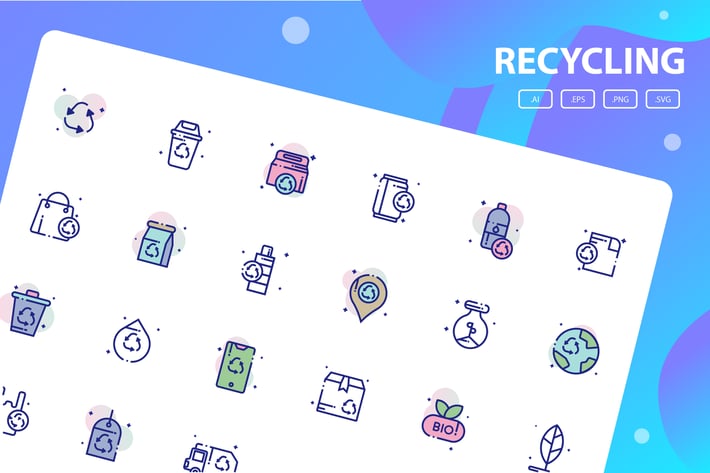 Recycling Icon Pack