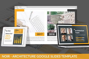 Noir - Architecture Google Slides Template