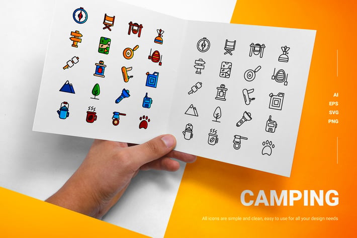 Camping - Icons