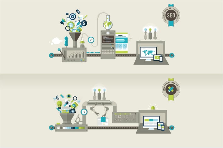 Flat Design Concepts for Web and SEO