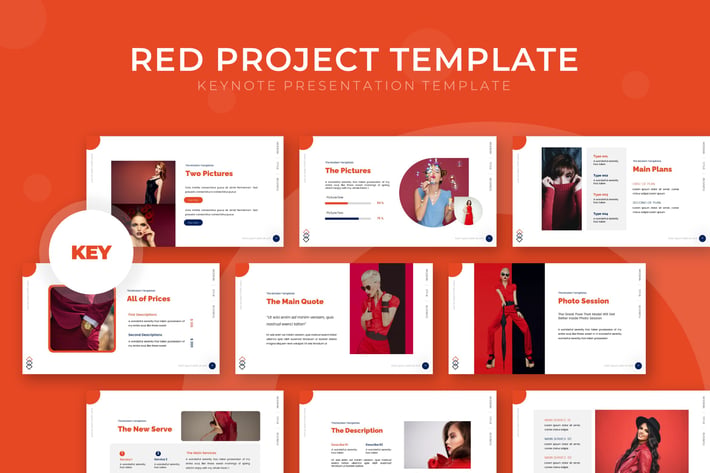 Red Project - Keynote Template